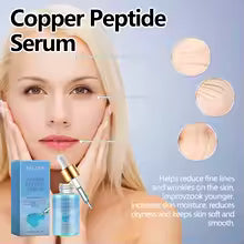 EELHOE 30ml Copper Peptide Facial Serum Moisturizing Firming Face