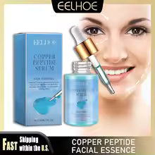 EELHOE 30ml Copper Peptide Facial Serum Moisturizing Firming Face